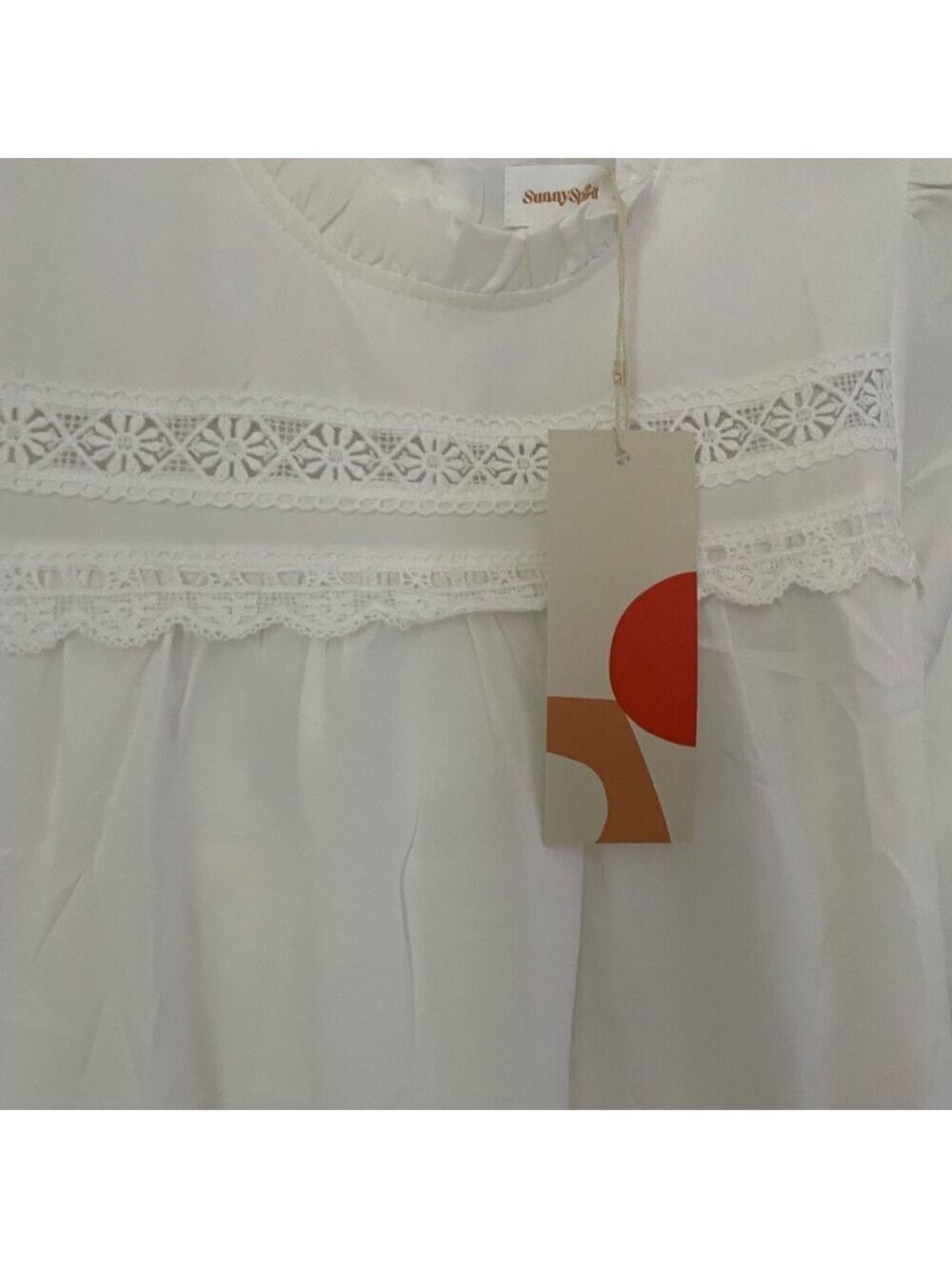 Girls Long Sleeve Midi Tiered Flowy Dress Size 8 9y - Picture 5 of 11